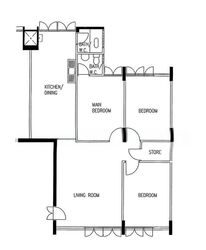 Blk 231 Kebun Baru Palm View (Ang Mo Kio), HDB 4 Rooms #552193041